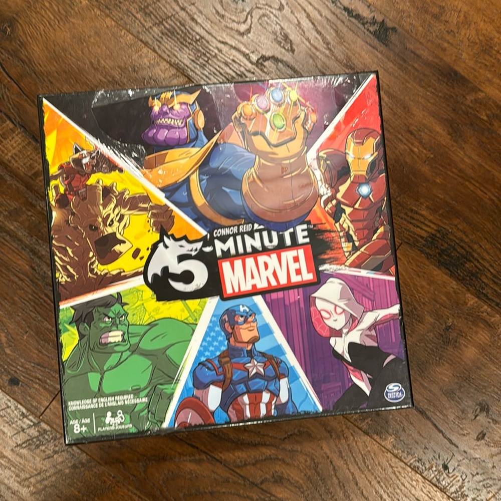 New Five Minute Marvel Game